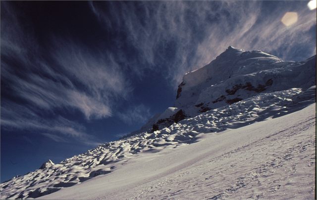 severní vrchol+Huandoy